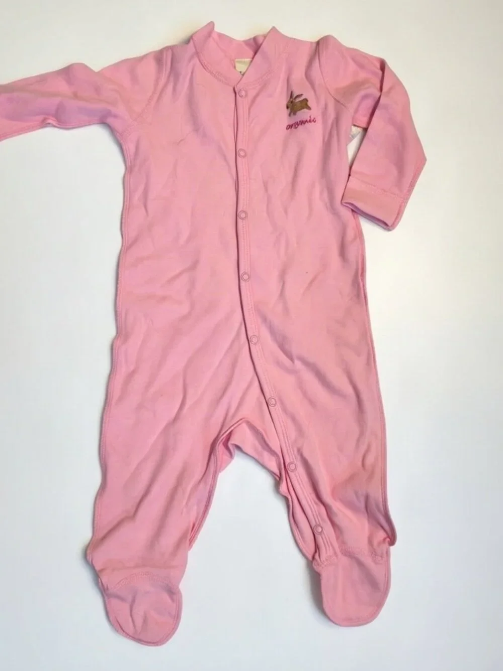 Green Sprouts Organic Cotton Baby Set Pink NWT 3 Pc